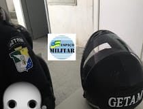 GETAM DO 3º BATALHÃO PRENDE HOMEM POR PORTE ILEGAL DE ARMA DE FOGO EM ITABAIANA.