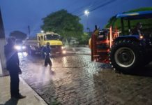 Ação de desinfecção nas ruas da cidade é iniciada nesta madrugada em Rio Real