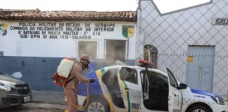 Prefeitura de Salgado toma medidas após PM se contaminar com COVID-19