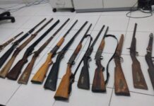 Polícia Civil apreende 13 armas de fogo em Boquim.