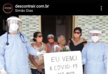Aos 103 anos, idosa recebe alta em Simão Dias após vencer a Covid-19 confira o vídeo: