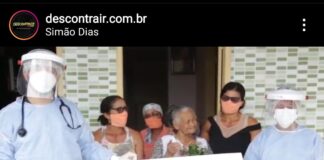 Aos 103 anos, idosa recebe alta em Simão Dias após vencer a Covid-19 confira o vídeo: