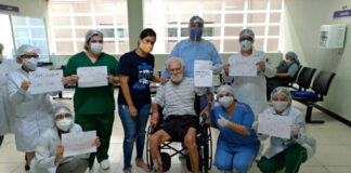 Idoso com 106 anos é curado do coronavírus e tem alta, na PB