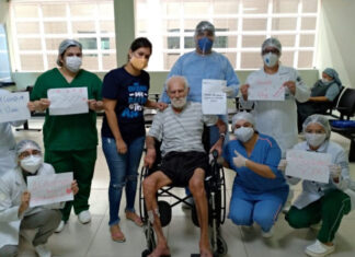 Idoso com 106 anos é curado do coronavírus e tem alta, na PB