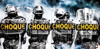 POLÍCIA DE CHOQUE FAZ LINDA HOMENAGEM A ANIVERSARIANTE; VÍDEO