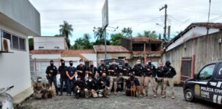 Polícia Civil, PRF e Guarda Municipal deflagram operação e prendem seis pessoas em Maruim