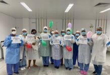 Covid- 19: Bebê de quatro meses recebe alta da CTI Pediátrica para Enfermaria do Huse