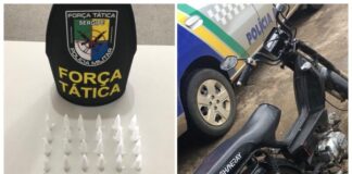 Força Tática e Getam realizam prisão por tráfico de drogas em Itabaiana