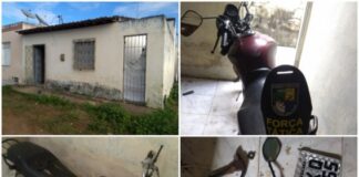 Polícia Militar localiza em Itabaiana um desmanche de motos