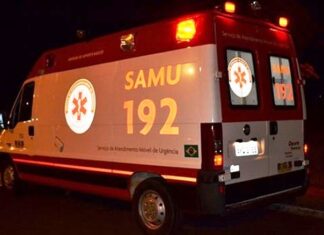 TOBIAS BARRETO: COM PACIENTE ENTUBADO, AMBULÂNCIA FALTA OXIGÊNIO E PRECISA RETORNAR PARA UPA