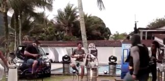VÍDEO: Tiroteio interrompe live do grupo Aglomerou em Angra dos Reis