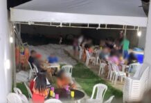 Ação conjunta interrompe festa com aproximadamente 30 pessoas no Jatobá