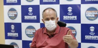 Governador de Sergipe testa positivo para Covid-19