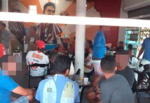 Bar lotado é fechado pela Polícia Militar em Lagarto