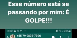 ITABAIANINHA: Estelionatário cria perfil no WhatsApp com foto de juiz de direito e tenta aplicar golpes.
