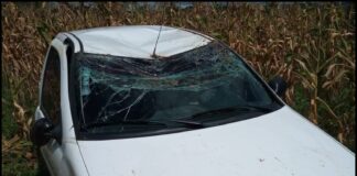 CARRO CAPOTA EM ESTRADA VICINAL NO MUNICÍPIO DE ITAPICURU / BA