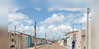 Prefeitura municipal de Tobias Barreto da início a obra no bairro Macaé.