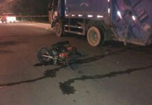 Motociclista bate em caminhão de lixo e acaba morrendo em Aracaju