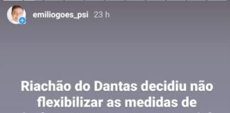60% das pessoas pesquisadas desaprovam a reabertura do comércio em Tobias Barreto.