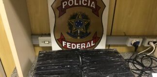 Polícia Federal prende em Aracaju uma pessoa suspeita de participar de tráfico internacional de drogas
