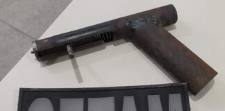 PM apreende arma de fogo de homem suspeito de agredir e ameaçar a própria filha em Itabaiana