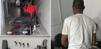 Tentativa de homicídio é registrada em São Domingos. Suspeito foi preso pela PM