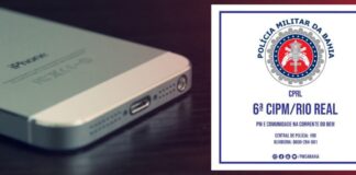 Policiais Militares recuperam telefone celular após menor cometer ato infracional em Rio Real