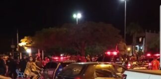 POLÍCIA INTERROMPE MANIFESTAÇÃO POLÍTICA EM TOBIAS BARRETO