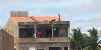 Pedreiro recebe descarga elétrica e morre em Nossa Senhora da Glória
