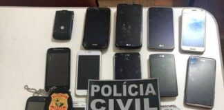 Polícia Civil de Tobias Barreto recupera nos últimos dias dezenas de aparelhos celulares