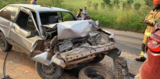 Três veículos se envolvem em acidente grave no município de Lagarto