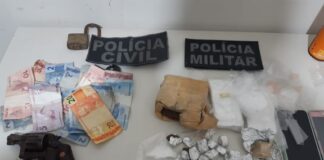 PROPRIÁ: OPERAÇÃO CONJUNTA DAS POLÍCIAS MILITAR E CIVIL, DESARTICULA QUADRILHA DE TRÁFICO.