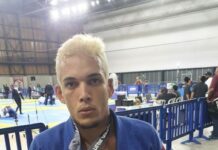 Tobiense Bruno Chaves é campeão sul-americano de jiu-jitsu no Rio de Janeiro.