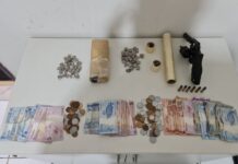 Polícia Civil de Propriá prende dois suspeitos, apreende droga e arma de fogo