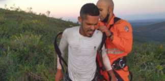 GTA resgata casal em trilha na Serra de Itabaiana