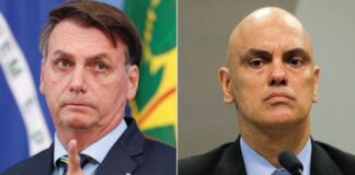 Bolsonaro protocola pedido de impeachment de Alexandre de Moraes no Senado