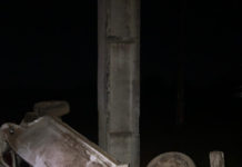 Acidente na noite de ontem (17) próximo ao povoado Pau de Colher em Tobias Barreto.