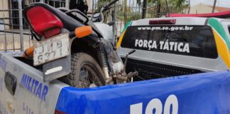 TOMAR DO GERU E ITABAIANINHA: Duas motocicletas foram recuperadas no dia de ontem 24/09 pela Força Tática do 11° BPM.