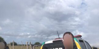 Policiais Militares da Força Tática prende em flagrante homem que tentou contra a vida de uma mulher em Tobias Barreto