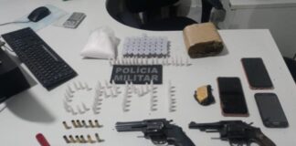 TOBIAS BARRETO: Ação conjunta intercepta homens armados e carga de drogas na divisa entre Sergipe e Bahia