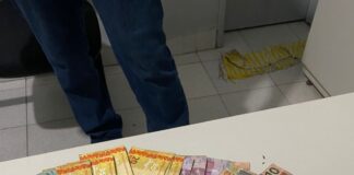Policia Civil identifica Ponto de Venda de droga e uma pessoa foi conduzida para a Delegacia de Tobias Barreto.
