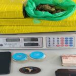 Polícia Militar prende suspeito e apreende mais de 5 kg de maconha em Ribeirópolis