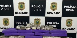 Homem é preso e mais de 60 quilos de maconha são apreendidos em Nossa Senhora do Socorro
