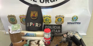 Membro de facção criminosa é preso em Sergipe com drogas e arma de fogo